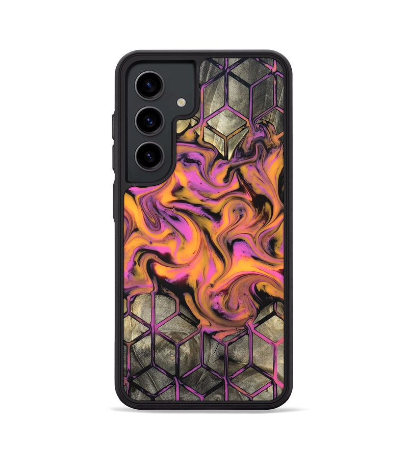 Galaxy S24 Wood Phone Case - Sharron (Neon, 820513)