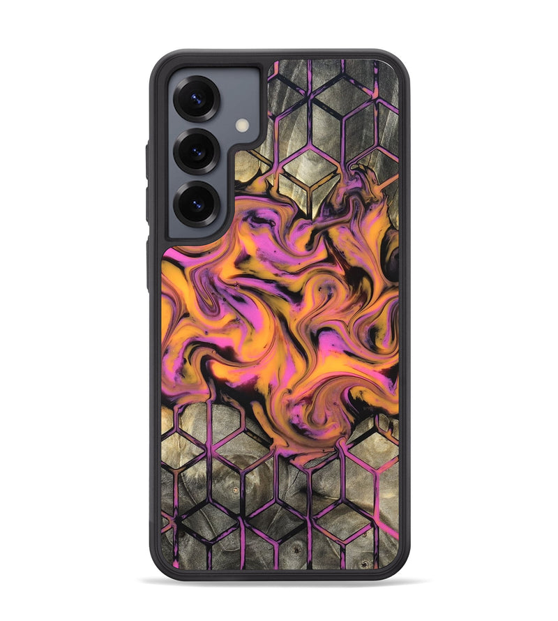 Galaxy S25 Plus Wood Phone Case - Sharron (Neon, 820513)