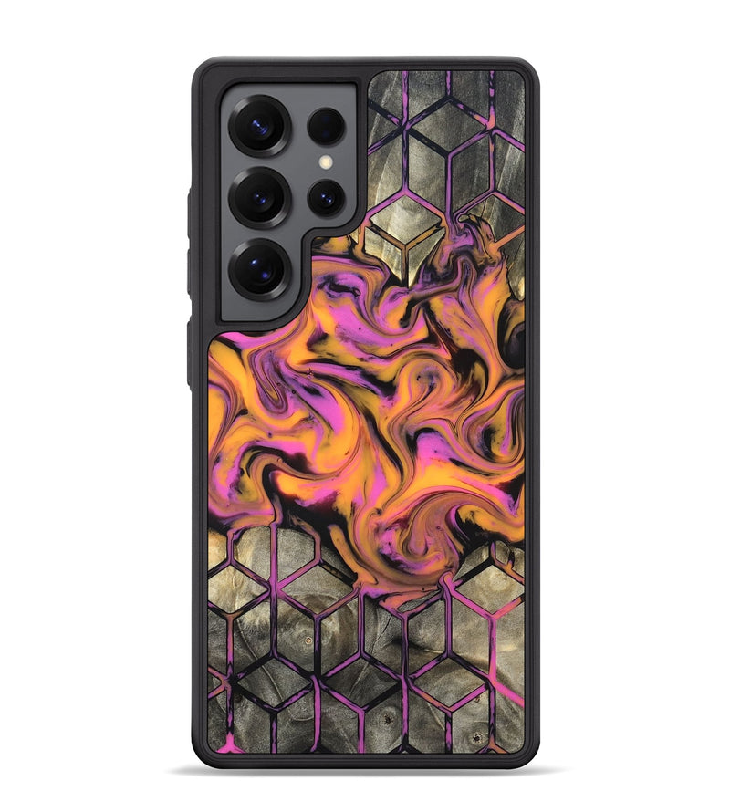Galaxy S25 Ultra Wood Phone Case - Sharron (Neon, 820513)