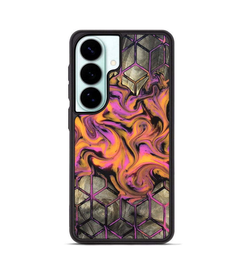 Galaxy S26 Wood Phone Case - Sharron (Neon, 820513)