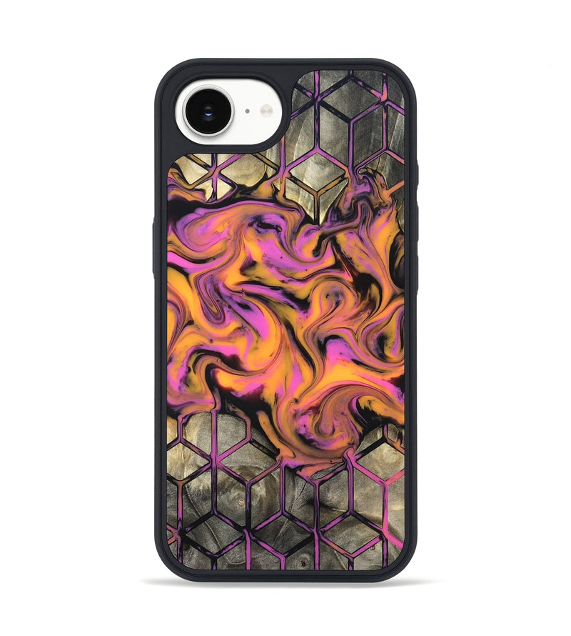 iPhone 17e Wood Phone Case - Sharron (Neon, 820513)