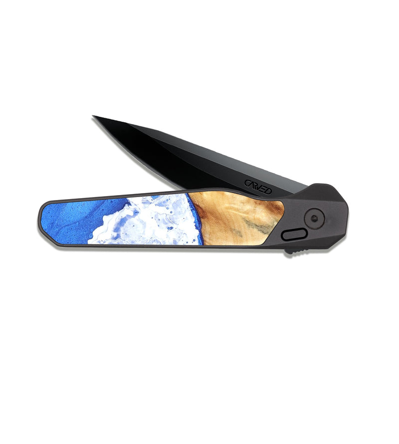 EDC Dark Slate Wood Pocket Knife - Berry (Coastal, 820514)