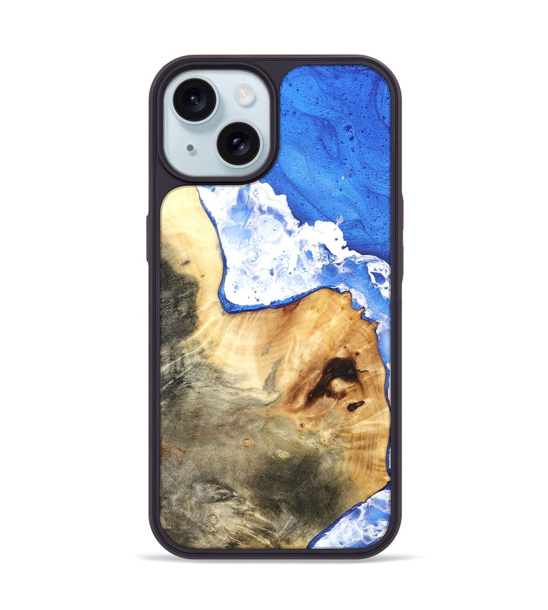 iPhone 15 Wood Phone Case - Berry (Coastal, 820514)
