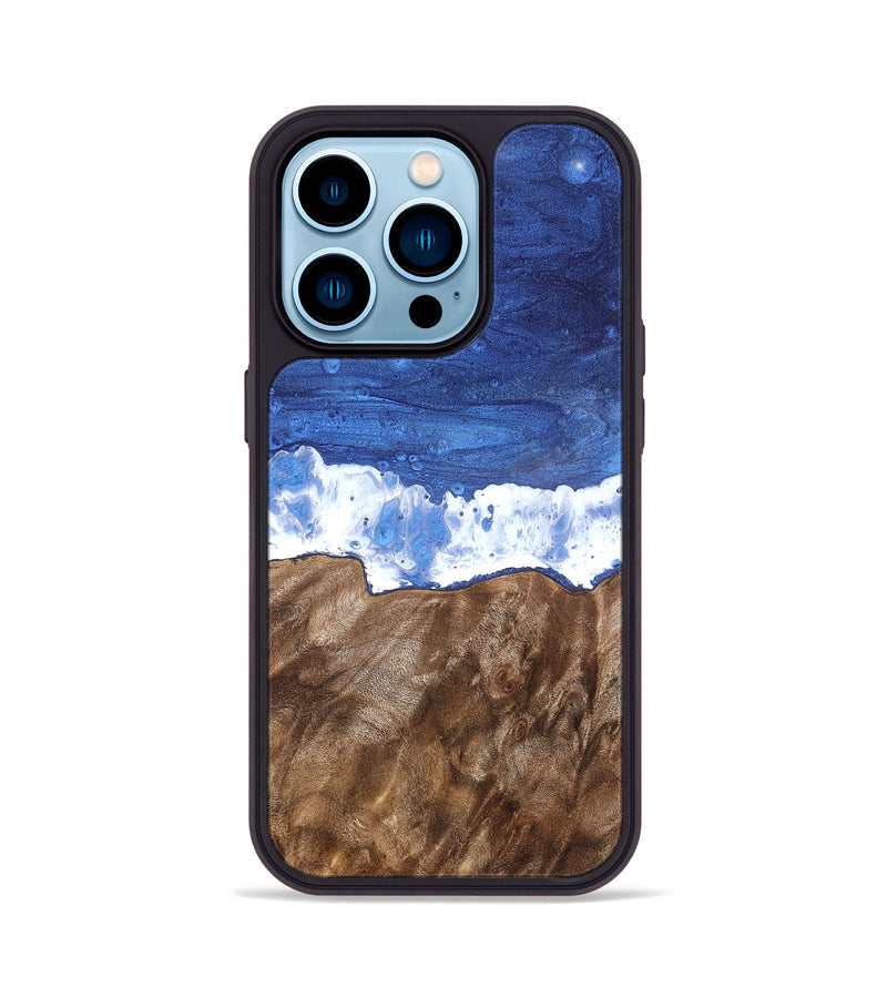 iPhone 14 Pro Wood Phone Case - Zaylee (Coastal, 820517)