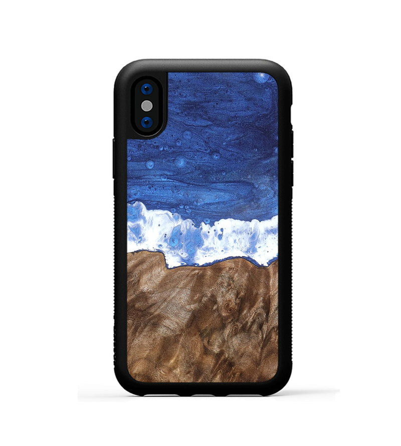 iPhone Xs Wood Phone Case - Zaylee (Coastal, 820517)