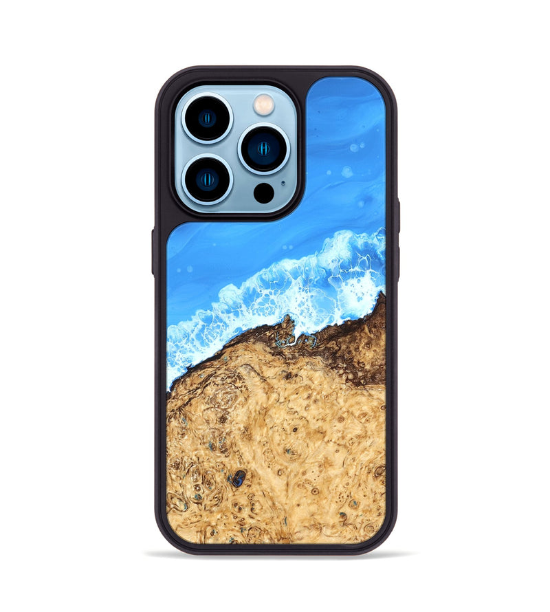 iPhone 14 Pro Wood Phone Case - Earle (Coastal, 820518)