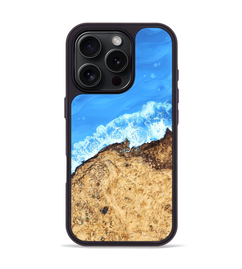 iPhone 16 Pro Wood Phone Case - Earle (Coastal, 820518)