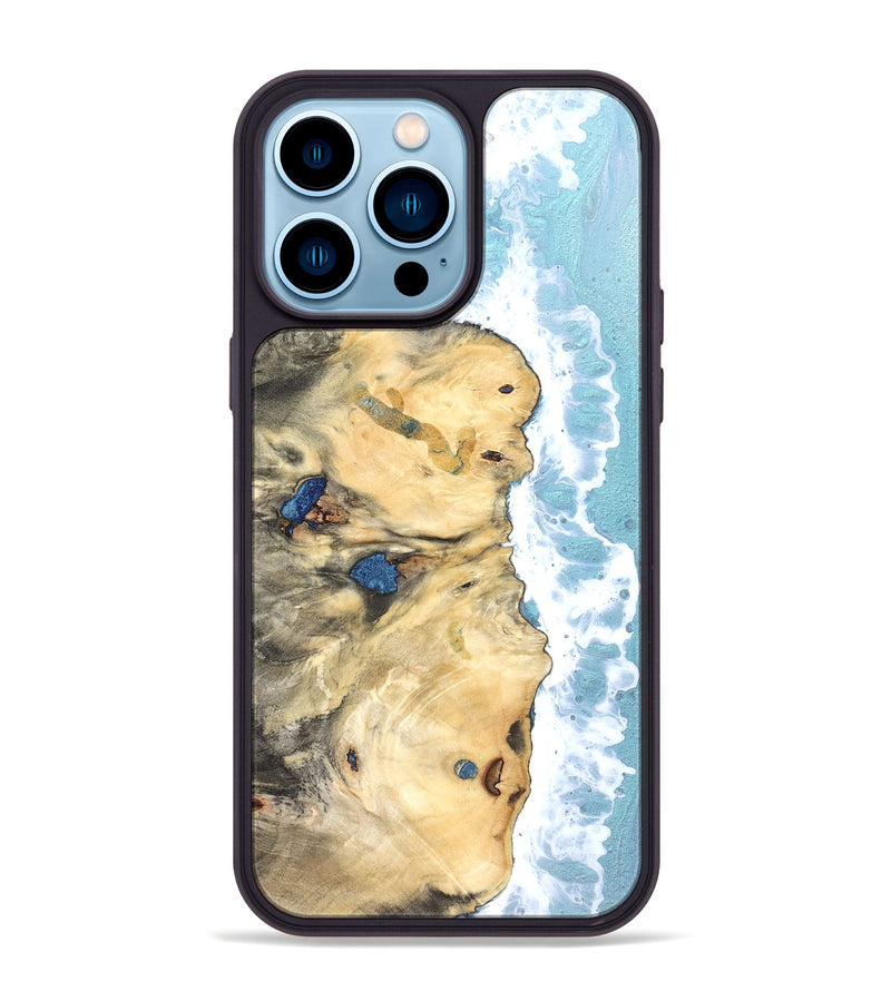 iPhone 14 Pro Max Wood Phone Case - Soleil (Coastal, 820521)