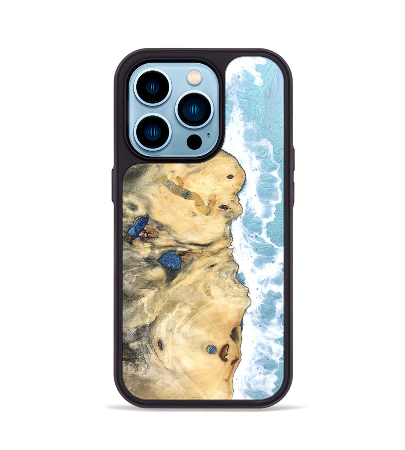 iPhone 14 Pro Wood Phone Case - Soleil (Coastal, 820521)