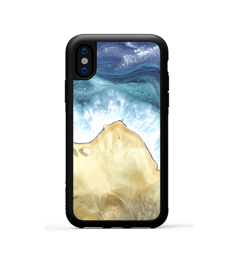 iPhone Xs Wood Phone Case - Camille (Coastal, 820522)