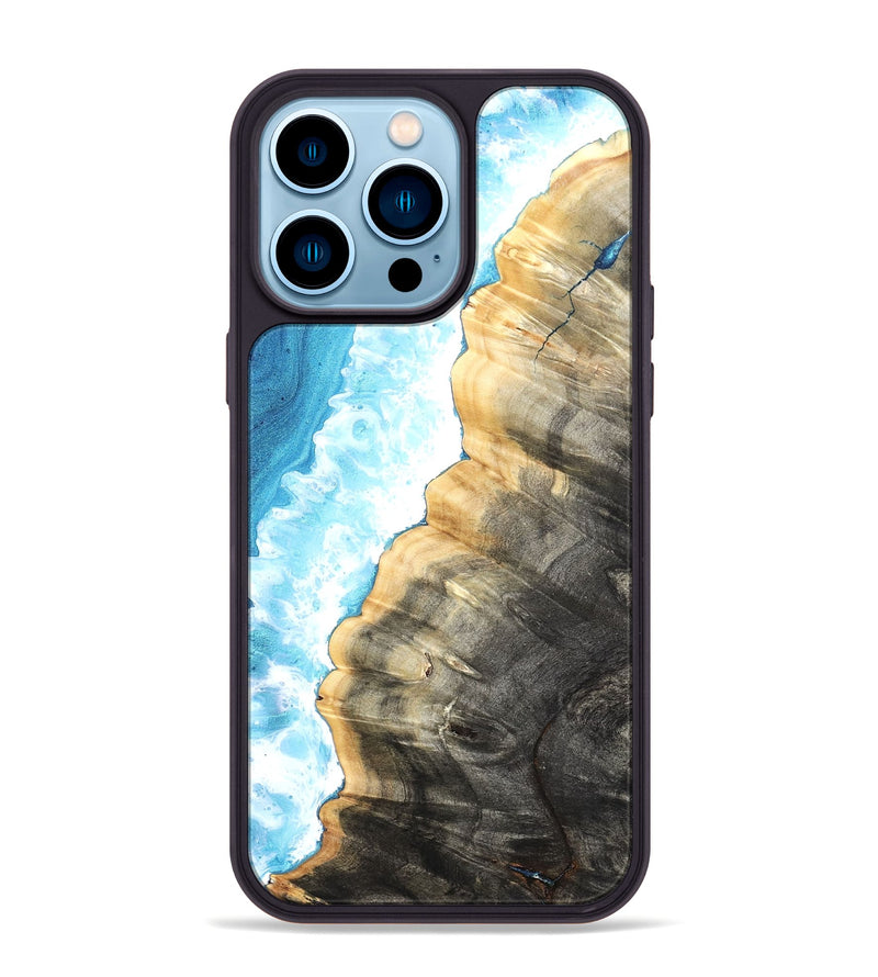iPhone 14 Pro Max Wood Phone Case - Steve (Coastal, 820523)