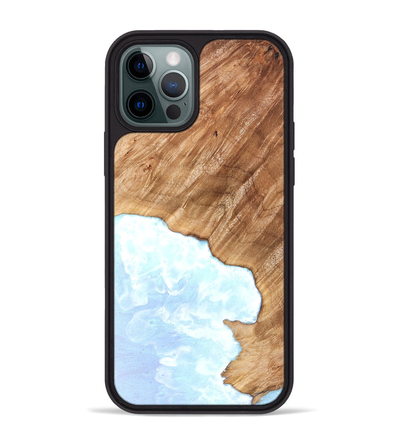 iPhone 12 Pro Max Wood Phone Case - Meilani (Coastal, 820526)