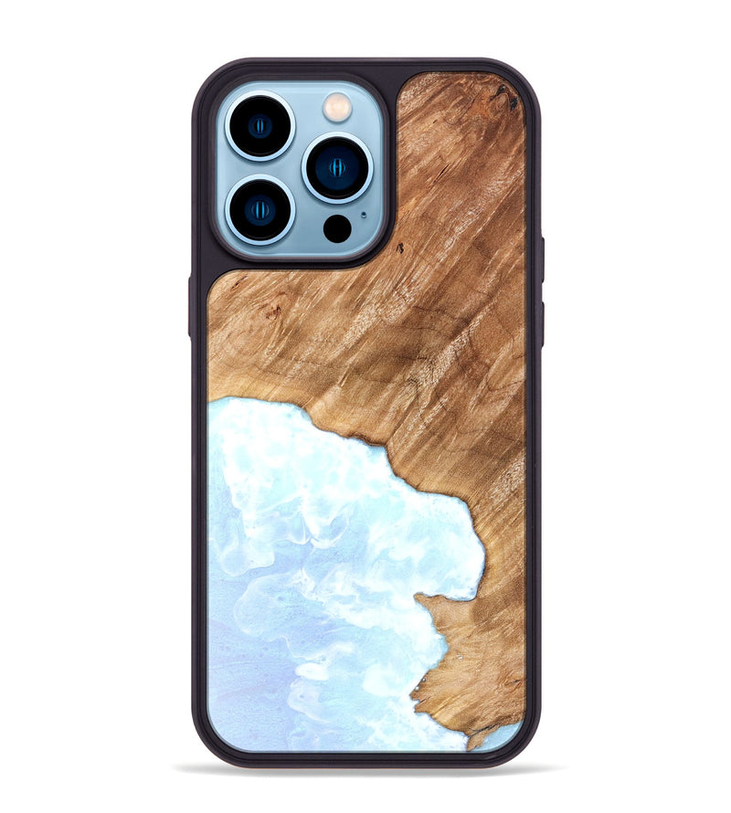 iPhone 14 Pro Max Wood Phone Case - Meilani (Coastal, 820526)