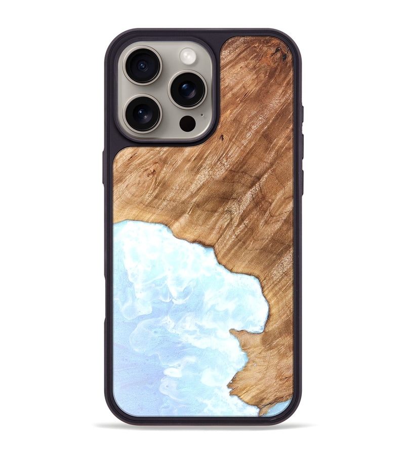 iPhone 16 Pro Max Wood Phone Case - Meilani (Coastal, 820526)