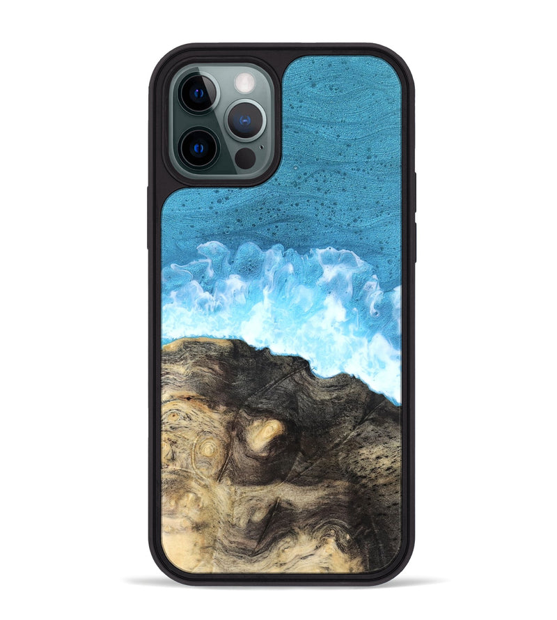 iPhone 12 Pro Max Wood Phone Case - Yamilet (Coastal, 820527)