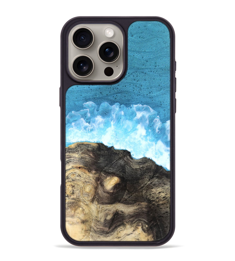 iPhone 16 Pro Max Wood Phone Case - Yamilet (Coastal, 820527)