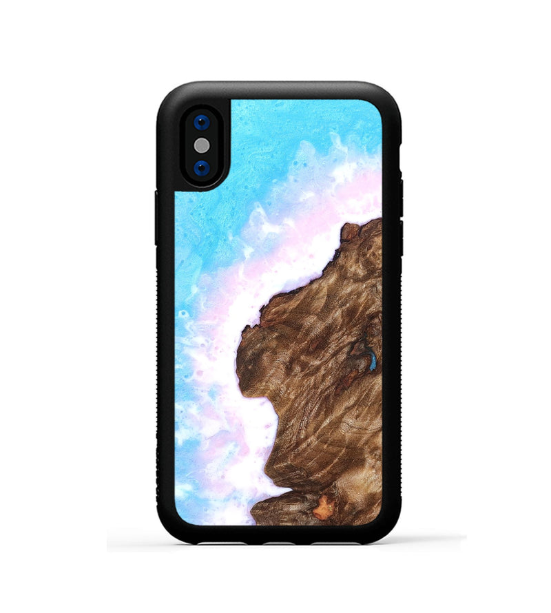 iPhone Xs Wood Phone Case - Elvin (Coastal, 820528)