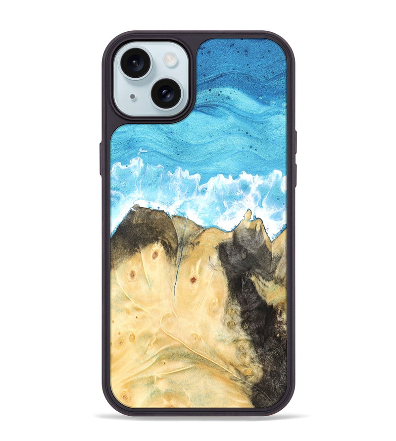 iPhone 15 Plus Wood Phone Case - Roselyn (Coastal, 820530)