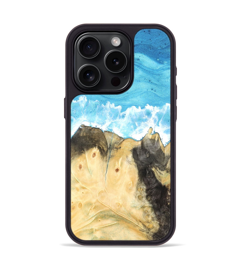 iPhone 15 Pro Wood Phone Case - Roselyn (Coastal, 820530)
