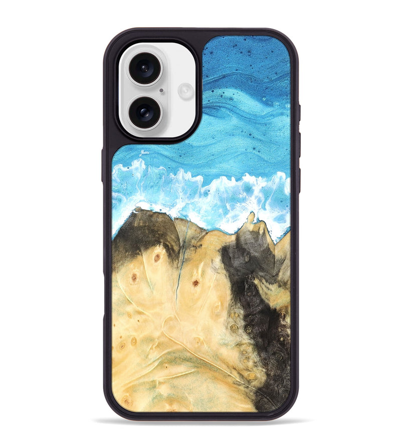 iPhone 16 Plus Wood Phone Case - Roselyn (Coastal, 820530)