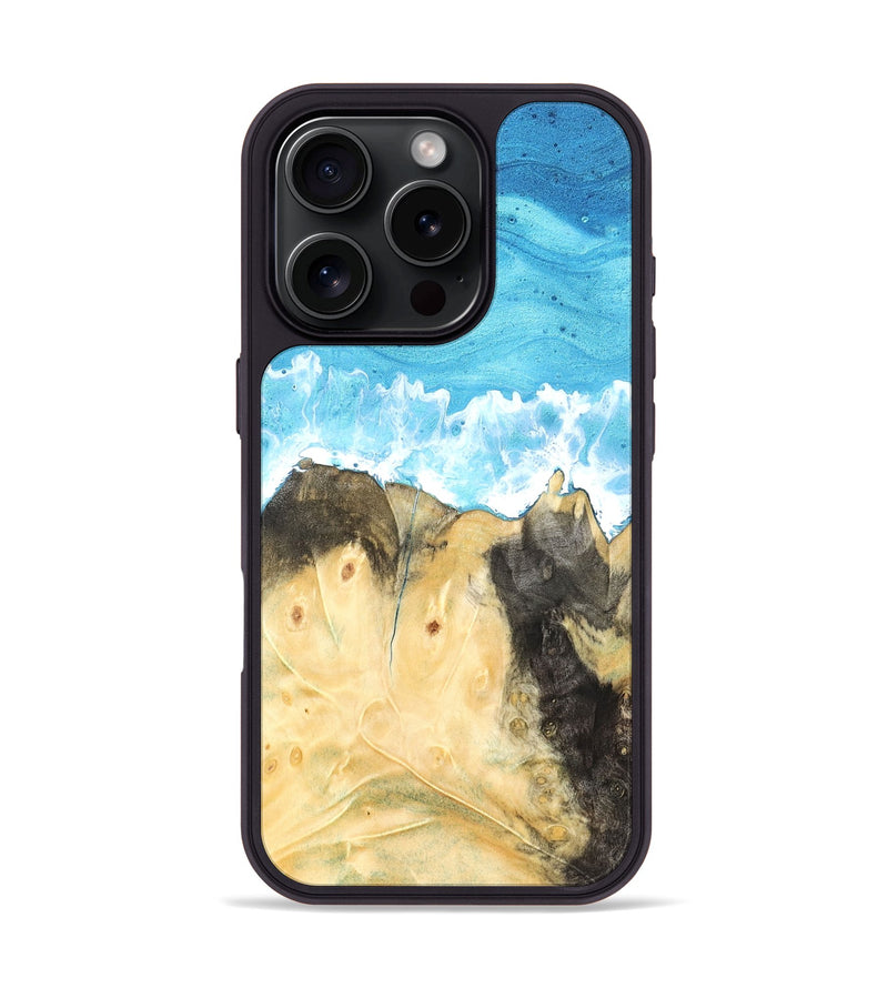 iPhone 16 Pro Wood Phone Case - Roselyn (Coastal, 820530)