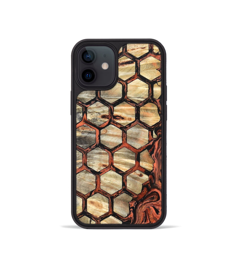 iPhone 12 mini Wood Phone Case - Evander (Pattern, 820531)