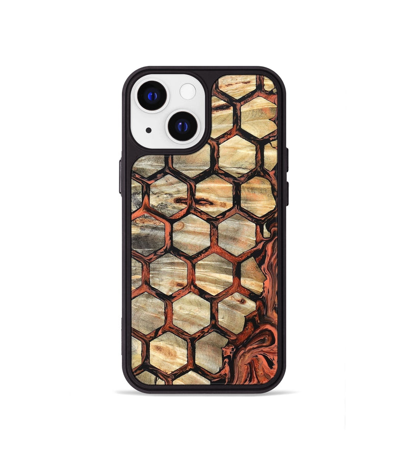 iPhone 13 mini Wood Phone Case - Evander (Pattern, 820531)