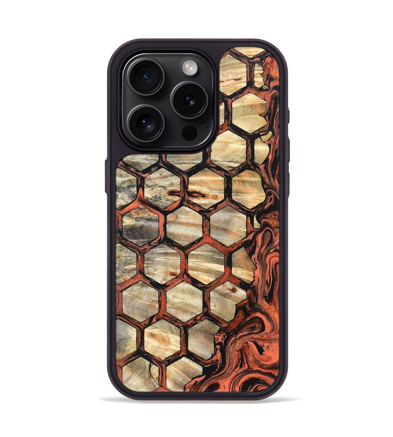 iPhone 15 Pro Wood Phone Case - Evander (Pattern, 820531)