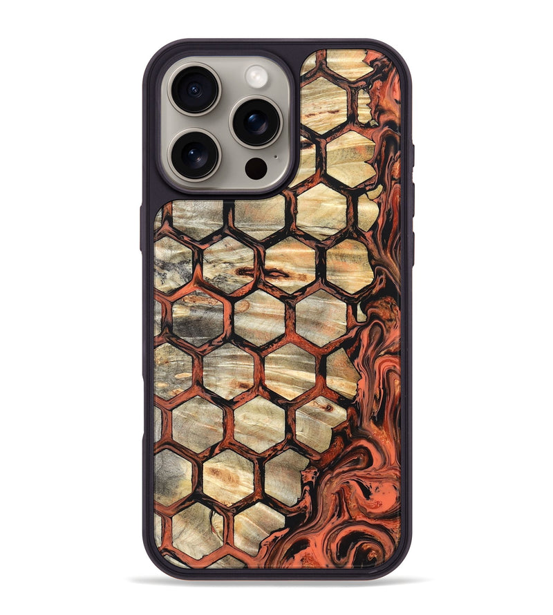 iPhone 16 Pro Max Wood Phone Case - Evander (Pattern, 820531)