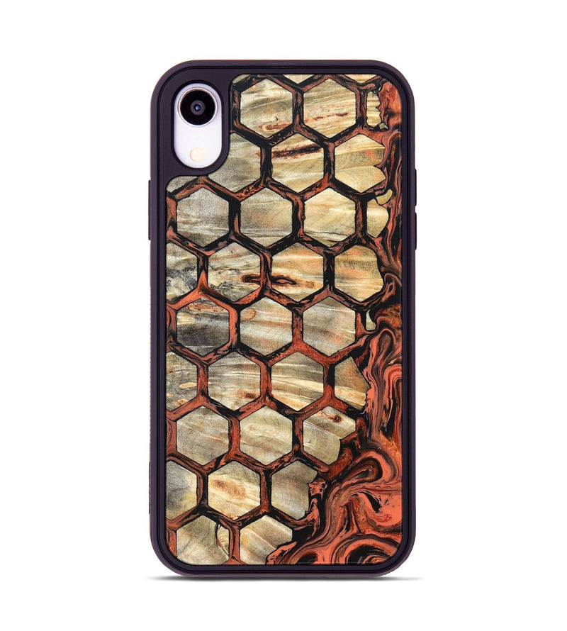 iPhone Xr Wood Phone Case - Evander (Pattern, 820531)