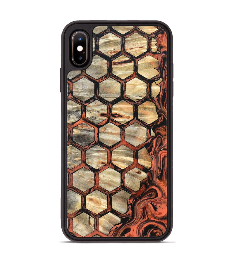 iPhone Xs Max Wood Phone Case - Evander (Pattern, 820531)