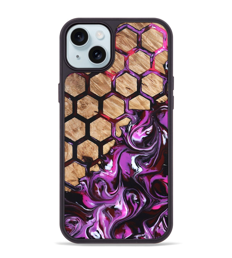 iPhone 15 Plus Wood Phone Case - Turner (Pattern, 820532)