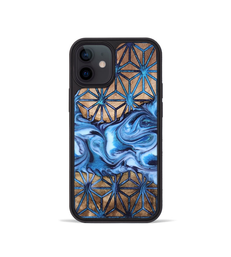 iPhone 12 mini Wood Phone Case - Sudie (Pattern, 820533)