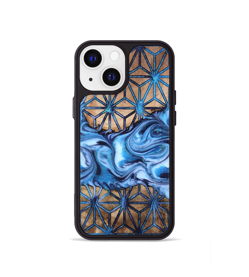 iPhone 13 mini Wood Phone Case - Sudie (Pattern, 820533)