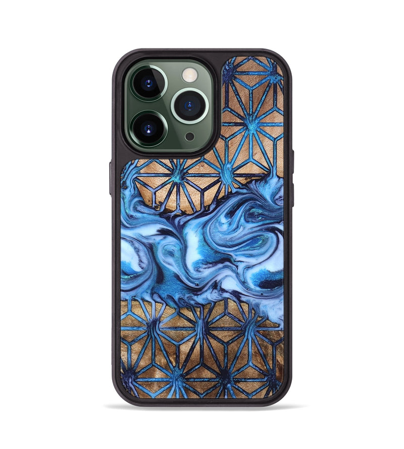 iPhone 13 Pro Wood Phone Case - Sudie (Pattern, 820533)