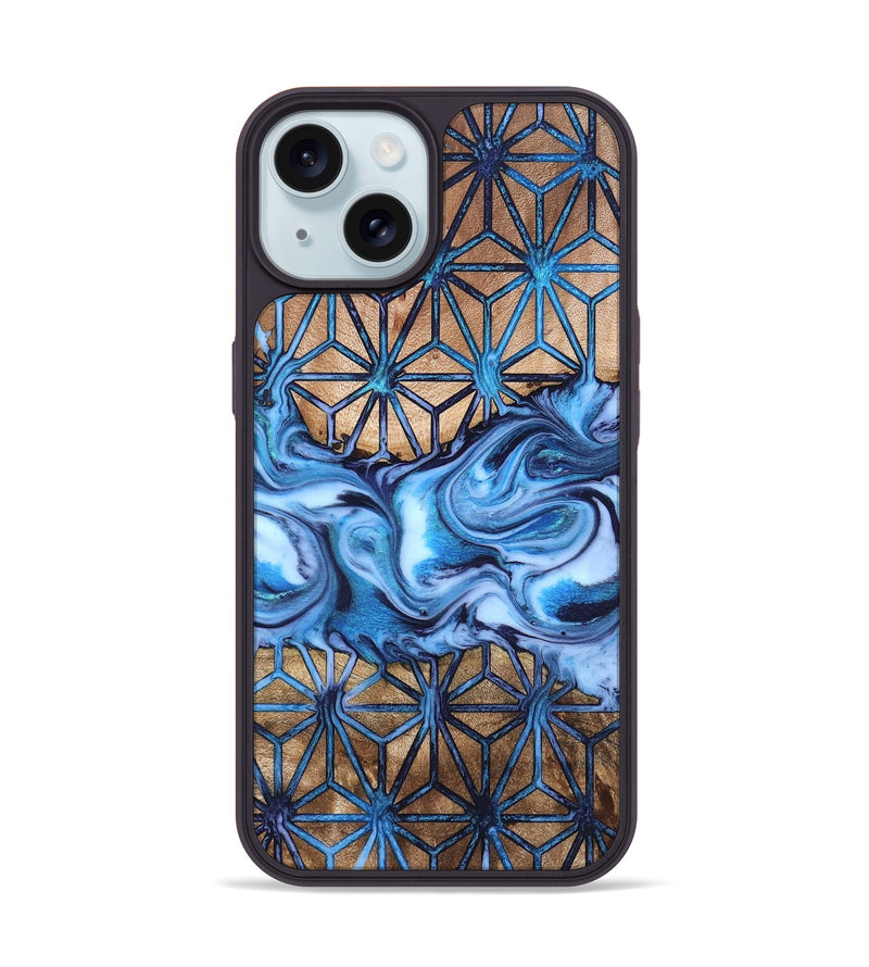 iPhone 15 Wood Phone Case - Sudie (Pattern, 820533)