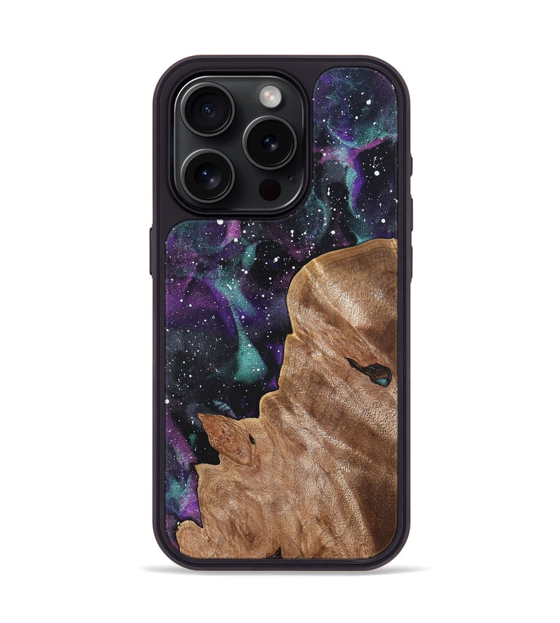 iPhone 15 Pro Wood Phone Case - Barbra (Cosmos, 820535)