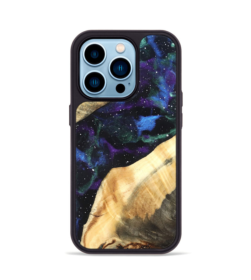 iPhone 14 Pro Wood Phone Case - Katlyn (Cosmos, 820537)