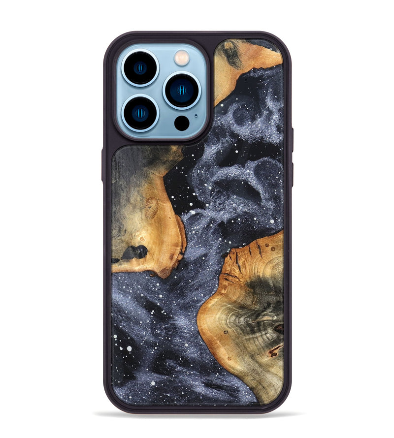 iPhone 14 Pro Max Wood Phone Case - Sherita (Cosmos, 820540)