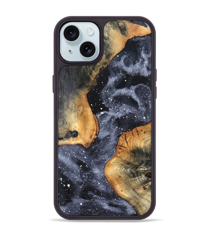 iPhone 15 Plus Wood Phone Case - Sherita (Cosmos, 820540)
