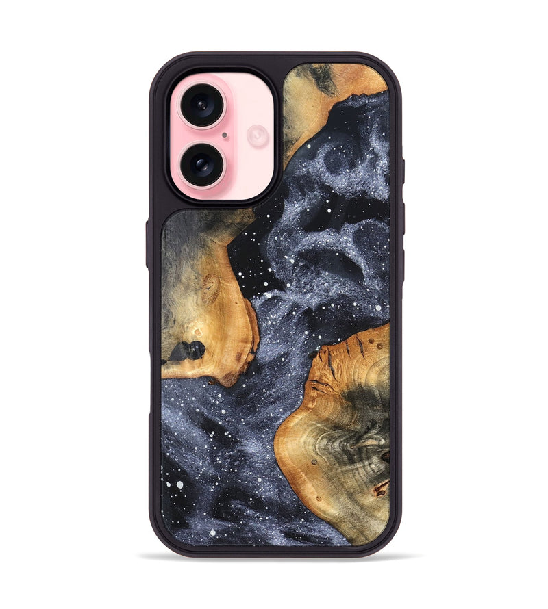 iPhone 16 Wood Phone Case - Sherita (Cosmos, 820540)