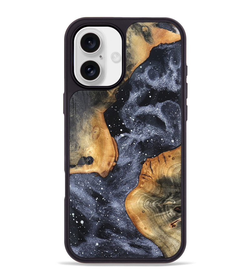 iPhone 16 Plus Wood Phone Case - Sherita (Cosmos, 820540)