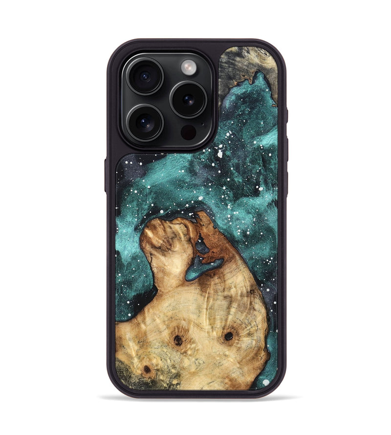 iPhone 15 Pro Wood Phone Case - Leda (Cosmos, 820541)