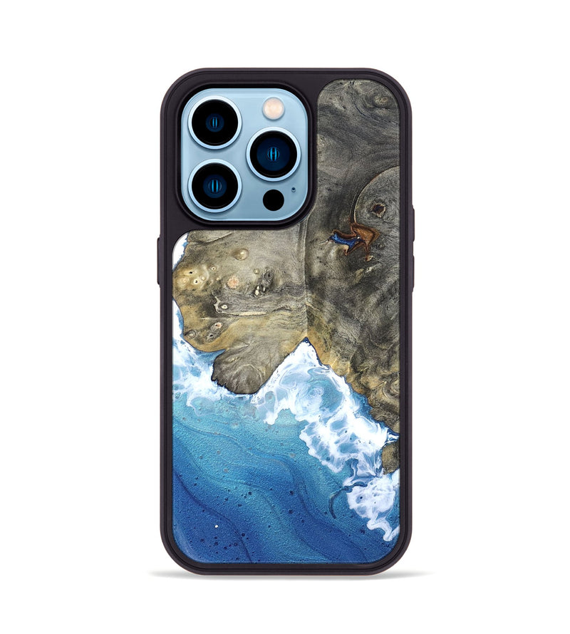 iPhone 14 Pro Wood Phone Case - Ethel (Coastal, 820547)