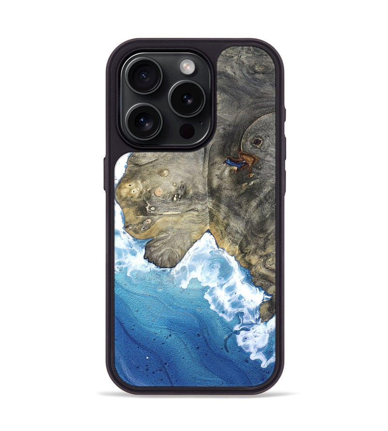 iPhone 15 Pro Wood Phone Case - Ethel (Coastal, 820547)