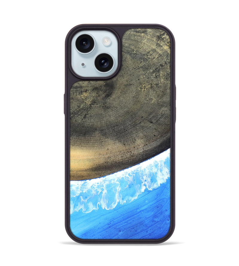iPhone 15 Wood Phone Case - Jerica (Coastal, 820549)