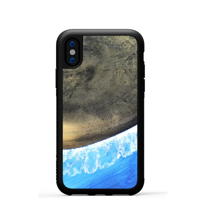 iPhone Xs Wood Phone Case - Jerica (Coastal, 820549)
