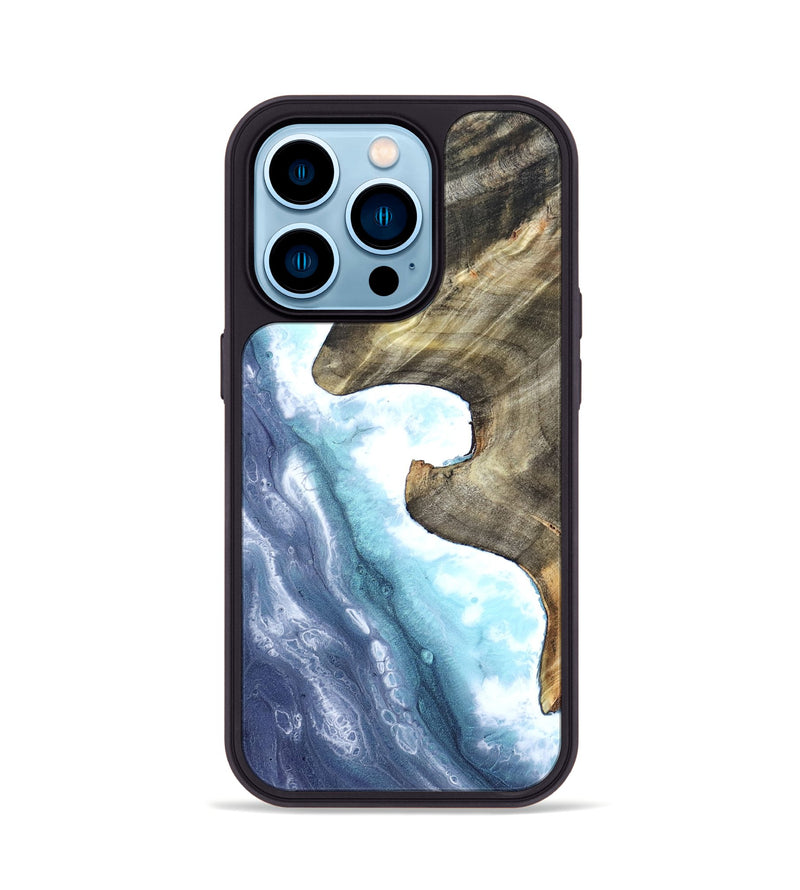 iPhone 14 Pro Wood Phone Case - Tayla (Coastal, 820551)