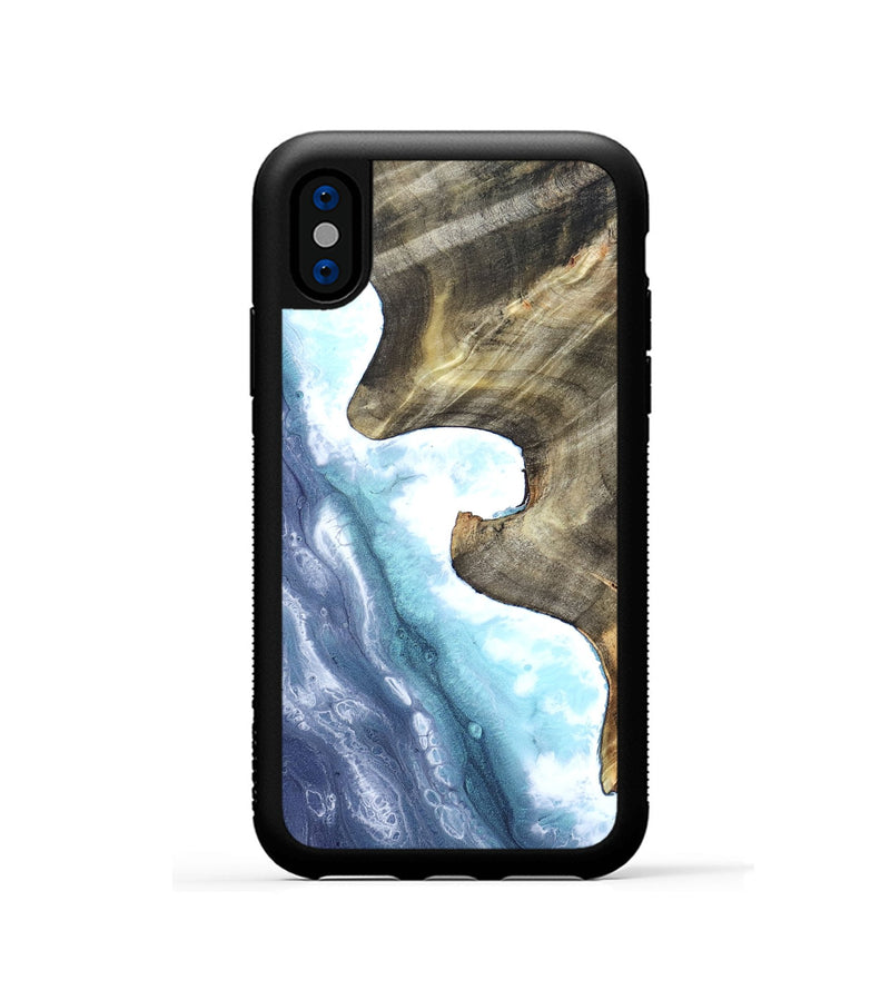 iPhone Xs Wood Phone Case - Tayla (Coastal, 820551)