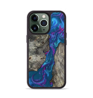 iPhone 13 Pro Wood Phone Case - Luanne (Purple, 820554)